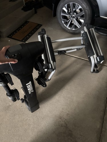 Hitch bike ski rack - bike, &